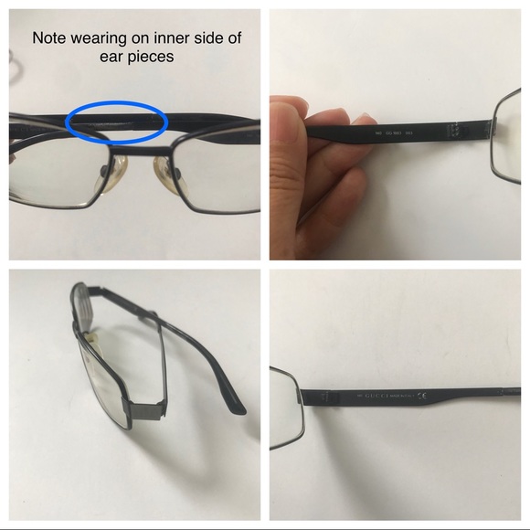 Gucci Metal Eyeglasses. Hard to find classic style - Picture 8 of 8